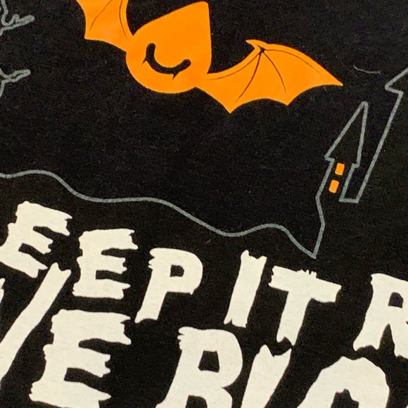 M Vintage unique quirky Dracula Vampire Halloween Blood Donor tee - Picture 3 of 8